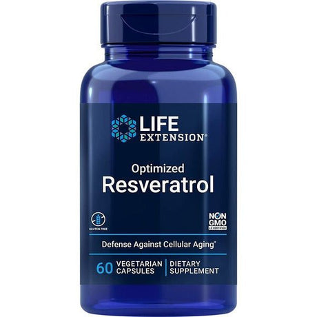 Resweratrol Life Extension Optimized Resveratrol 60 vcaps - Sklep Witaminki.pl