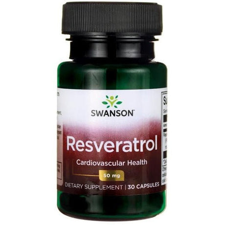 Resweratrol Swanson Resweratrol 50 mg 30 caps - Sklep Witaminki.pl