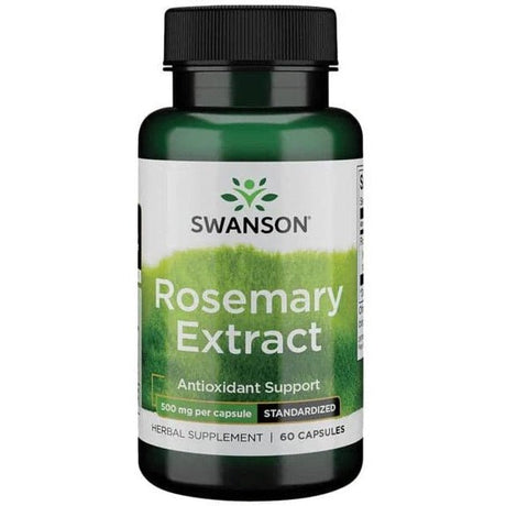 Rozmaryn Swanson Rosemary Extract 500 mg 60 caps - Sklep Witaminki.pl