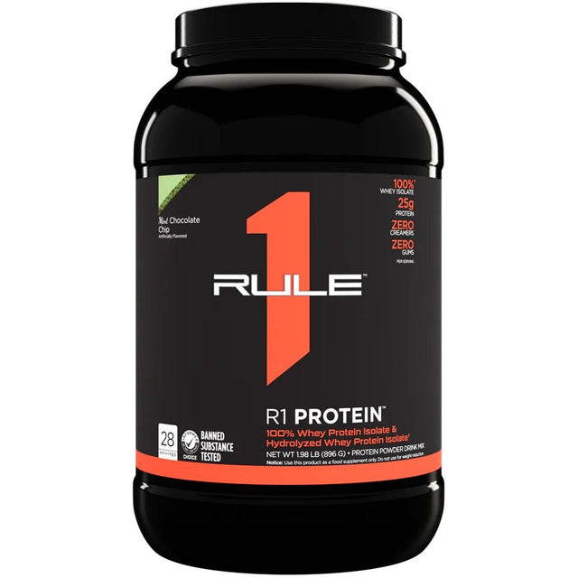 Rule One R1 Protein 896 g Mint Chocolate Chip - Sklep Witaminki.pl