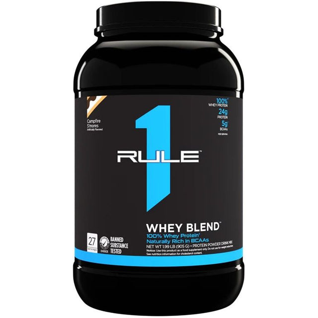 Rule One R1 Whey Blend 905 g Campfire S'Mores - Sklep Witaminki.pl