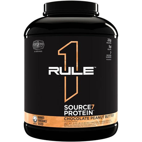 Rule One Source7 Protein 2280 g Chocolate Peanut Butter Gelato - Sklep Witaminki.pl