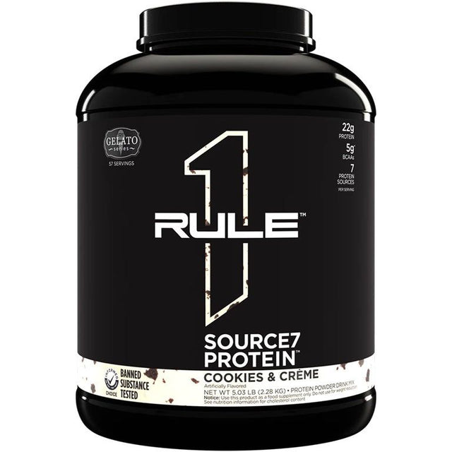 Rule One Source7 Protein 2280 g Cookies & Creme Gelato - Sklep Witaminki.pl