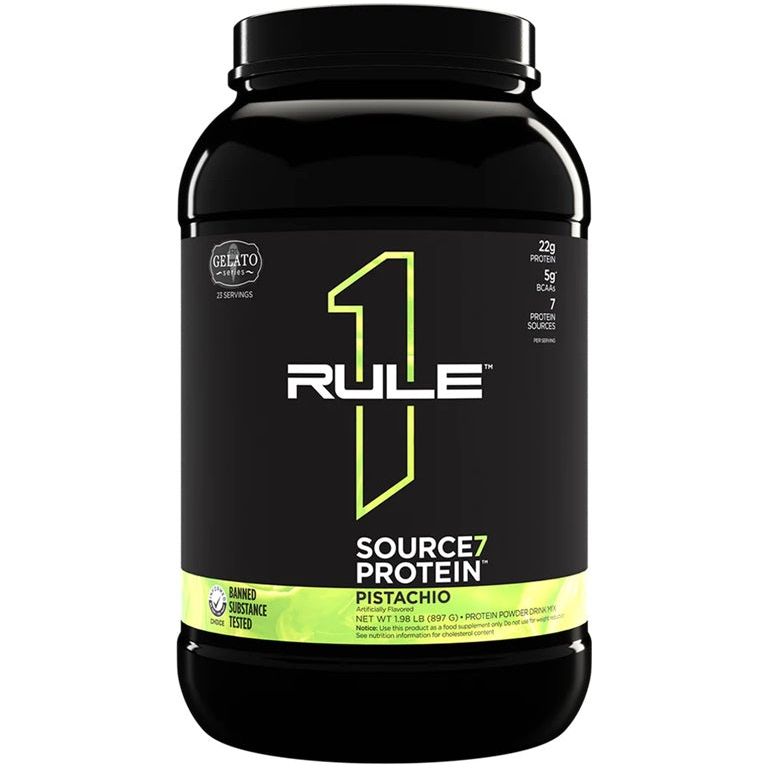 Rule One Source7 Protein 897 g Pistachio Gelato - Sklep Witaminki.pl