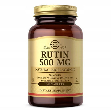 Rutyna Solgar Rutin 500 mg 100 tabs - Sklep Witaminki.pl