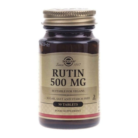 Rutyna Solgar Rutin 500 mg 50 tabs - Sklep Witaminki.pl