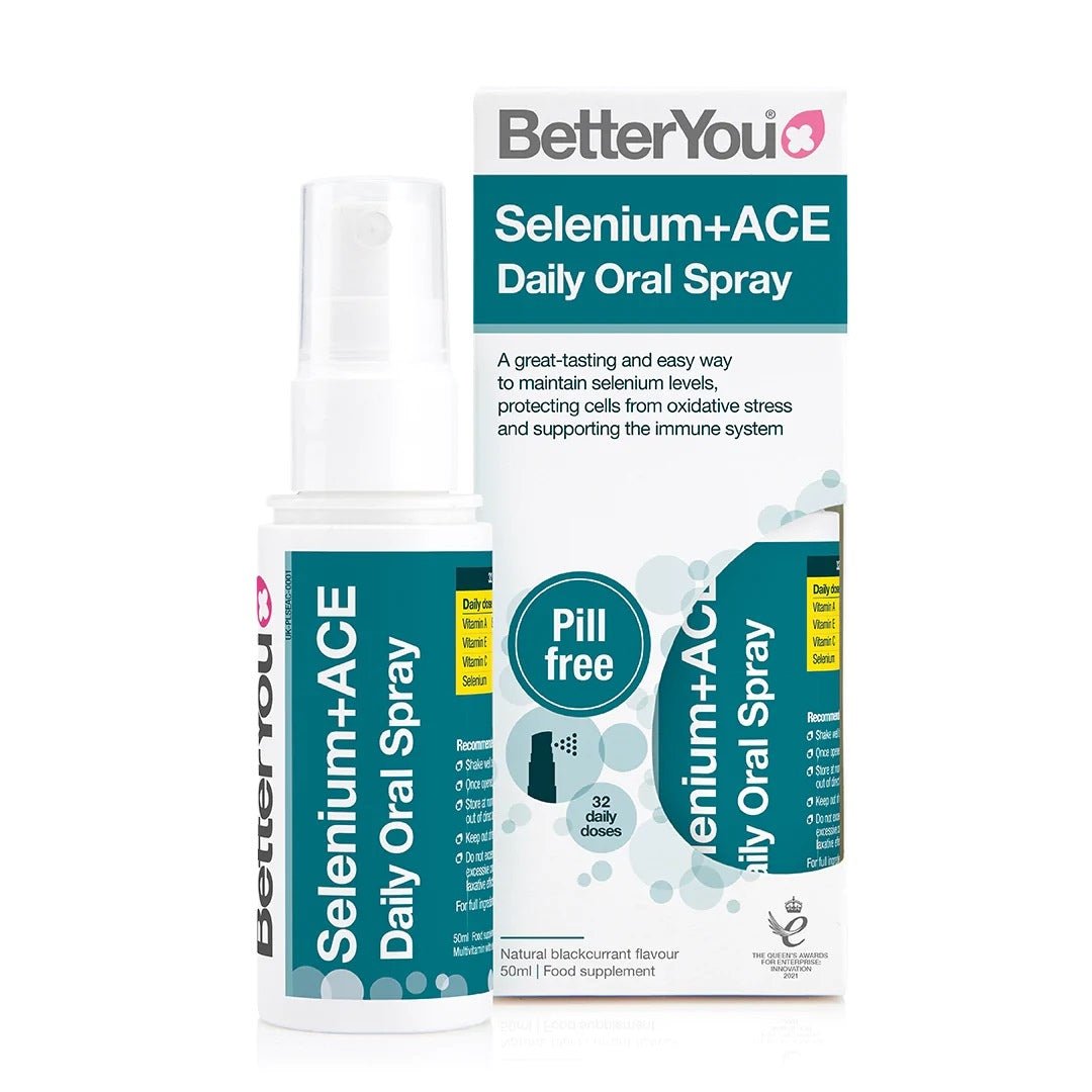 Selen BetterYou Selenium + ACE Daily Oral Spray 50 ml - Sklep Witaminki.pl
