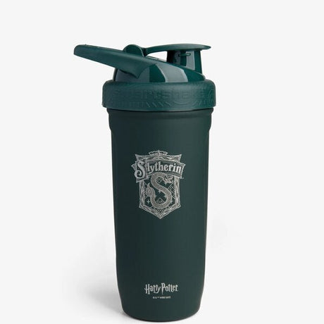 Shaker SmartShake Shaker Metalowy Harry Potter Slytherin Ciemno - Zielony 900 ml - Sklep Witaminki.pl
