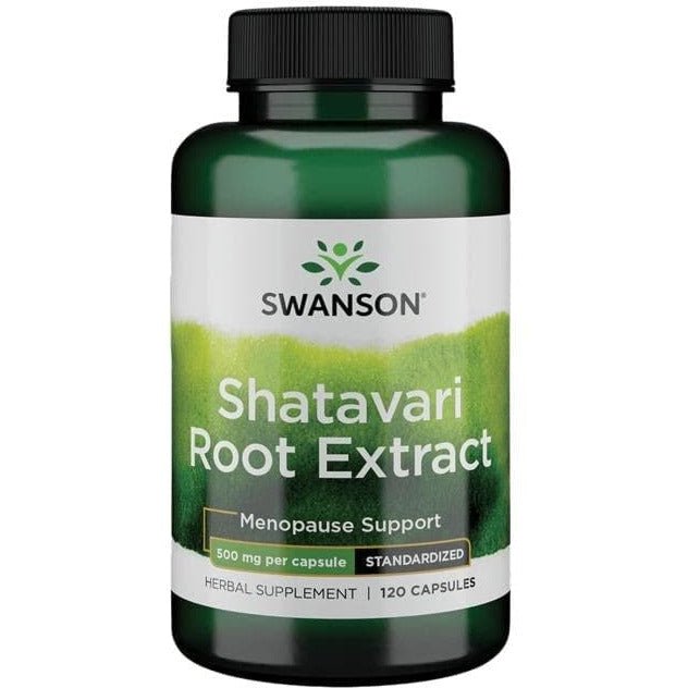 Shatavari Swanson Shatavari Root Extract 500 mg 120 caps - Sklep Witaminki.pl