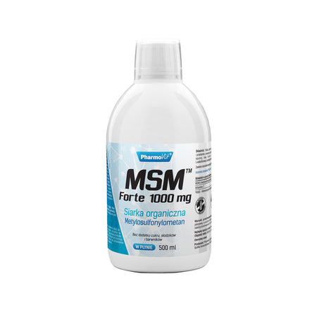 Siarka PharmoVit MSM™ Forte 1000 mg płyn 500 ml - Sklep Witaminki.pl