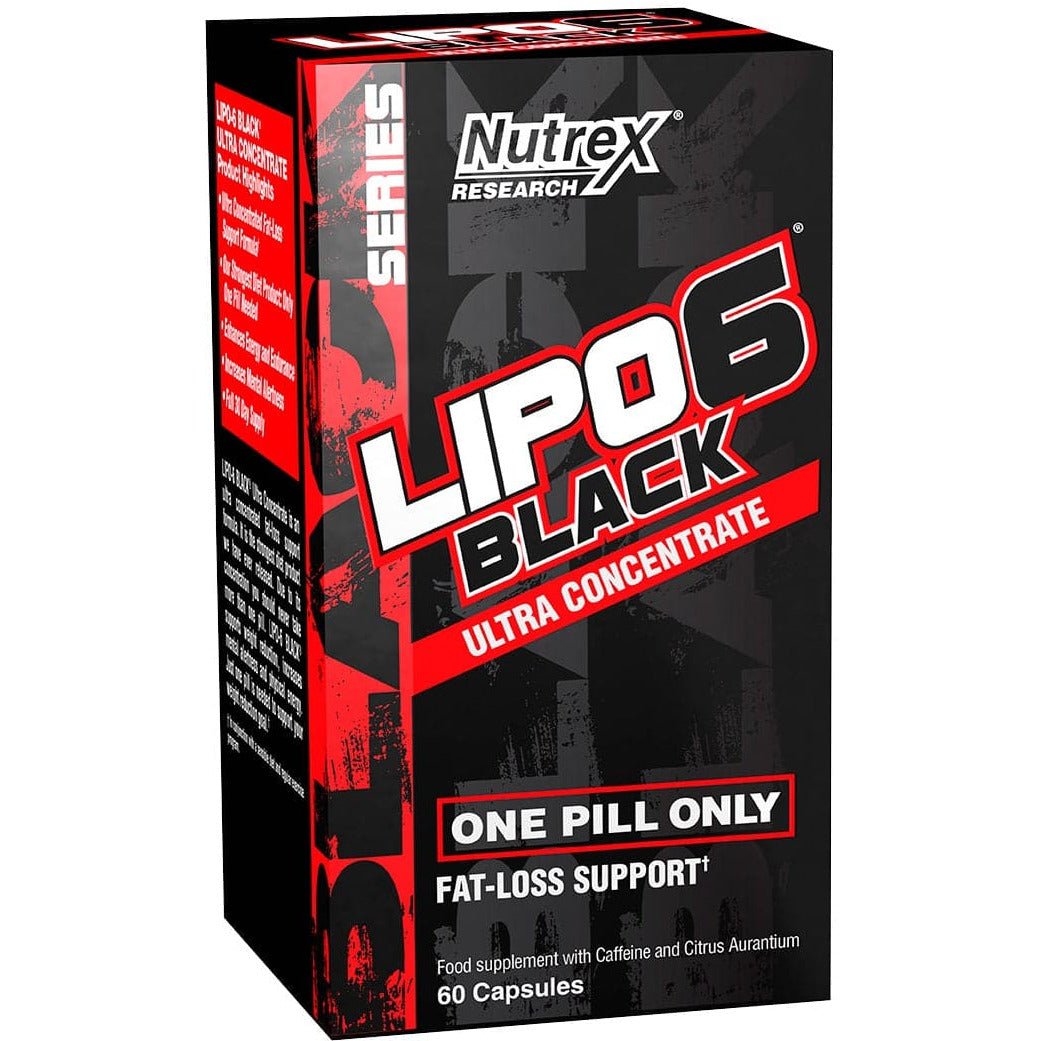 Spalacz tłuszczu Nutrex Lipo-6 Black Ultra Concentrate 60 caps - Sklep Witaminki.pl