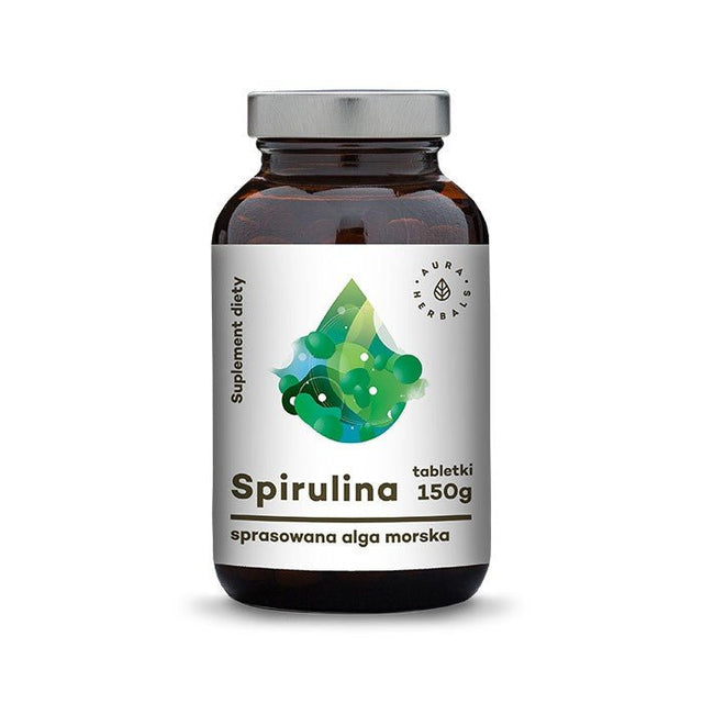 Spirulina Aura Herbals Spirulina 600 tabs - Sklep Witaminki.pl