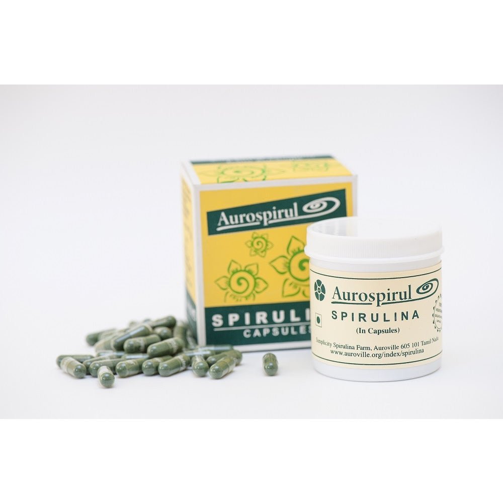 Spirulina Aurospirul Spirulina 100 caps - Sklep Witaminki.pl