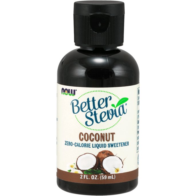 Stewia NOW Foods Better Stevia Liquid Coconut 59 ml - Sklep Witaminki.pl