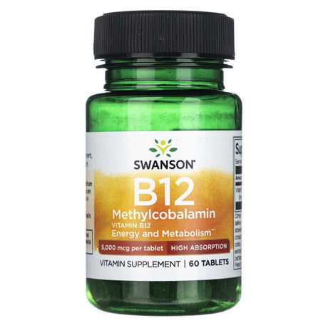 Swanson Metylokobalamina B12 5mg 60 tabs - Sklep Witaminki.pl