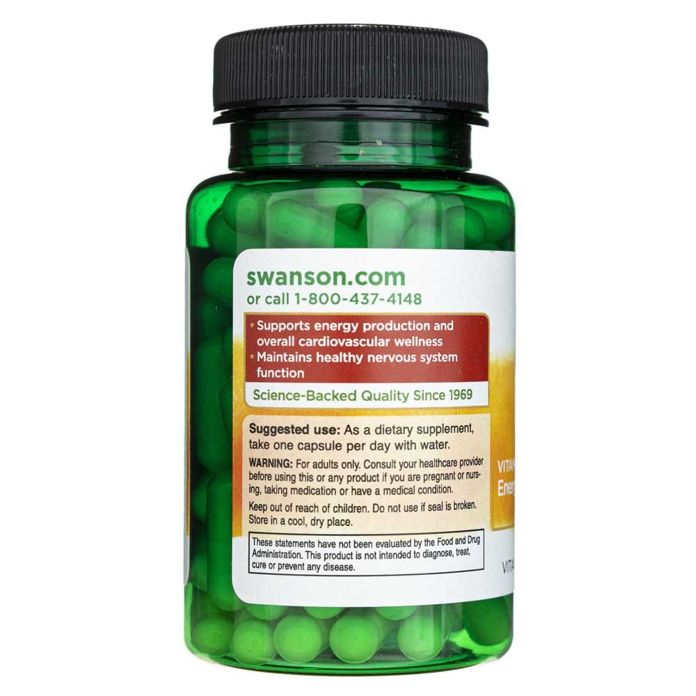 Swanson Witamina B6 100 mg 100 caps - Sklep Witaminki.pl