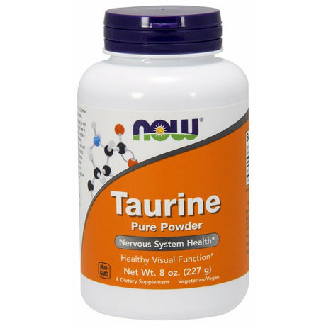Tauryna NOW Foods Taurine Pure Powder 227 g - Sklep Witaminki.pl