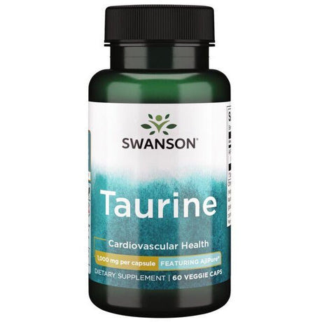 Tauryna Swanson Taurine 1000 mg 60 vcaps - Sklep Witaminki.pl