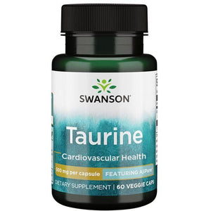 Tauryna Swanson Taurine 500 mg 60 vcaps - Sklep Witaminki.pl