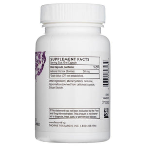 Thorne Research Research Adrenal Cortex 60 caps Kora nadnerczy - Sklep Witaminki.pl