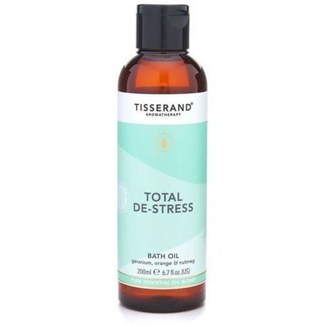 Tisserand Aromatherapy Total De-Stress Bath Oil 200 ml - Sklep Witaminki.pl
