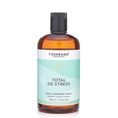 Tisserand Aromatherapy Total De-Stress Bath Shower Wash 400 ml - Sklep Witaminki.pl