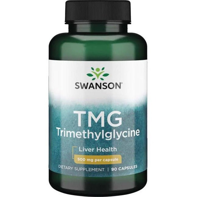 Trimetyloglicyna (TMG) Swanson TMG (Trimethylglycine) 500 mg 90 caps - Sklep Witaminki.pl