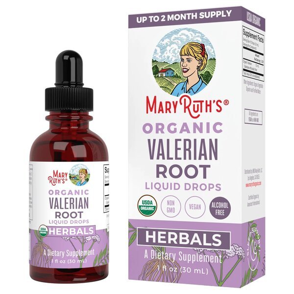 Waleriana MaryRuth Organics Organic Valerian Root Liquid Drops 30 ml - Sklep Witaminki.pl