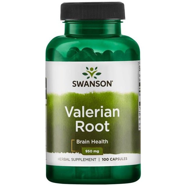 Waleriana Swanson Valerian Root 475 mg 100 caps - Sklep Witaminki.pl