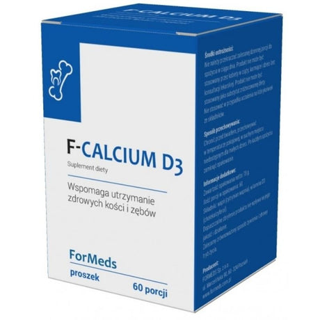 Wapń ForMeds F-Calcium D3 78 g - Sklep Witaminki.pl