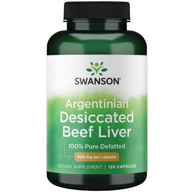 Argentinian Desiccated Beef Liver 500 mg 100% Pure Defatted