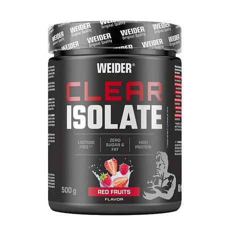 Weider Clear Isolate 500 g Red Fruits - Sklep Witaminki.pl