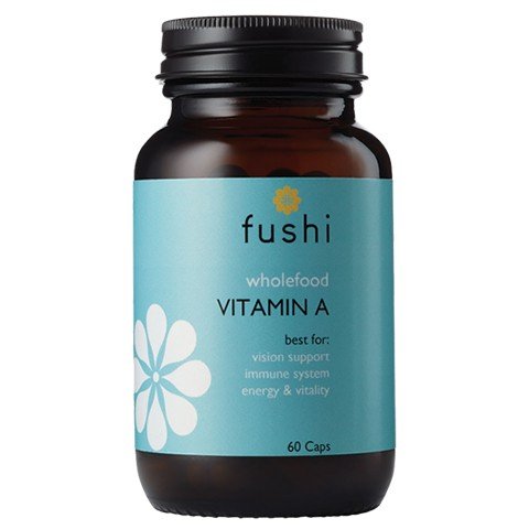 Witamina A Fushi Whole Food Vitamin A 60 caps - Sklep Witaminki.pl