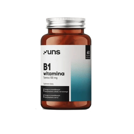 Witamina B1 - Tiamina UNS Supplements Witamina B1 100 mg 60 caps - Sklep Witaminki.pl