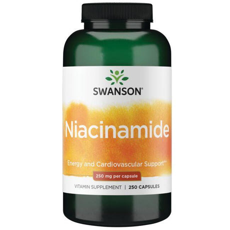 Witamina B3 - Niacyna Swanson Niacinamide 250 mg 250 caps - Sklep Witaminki.pl