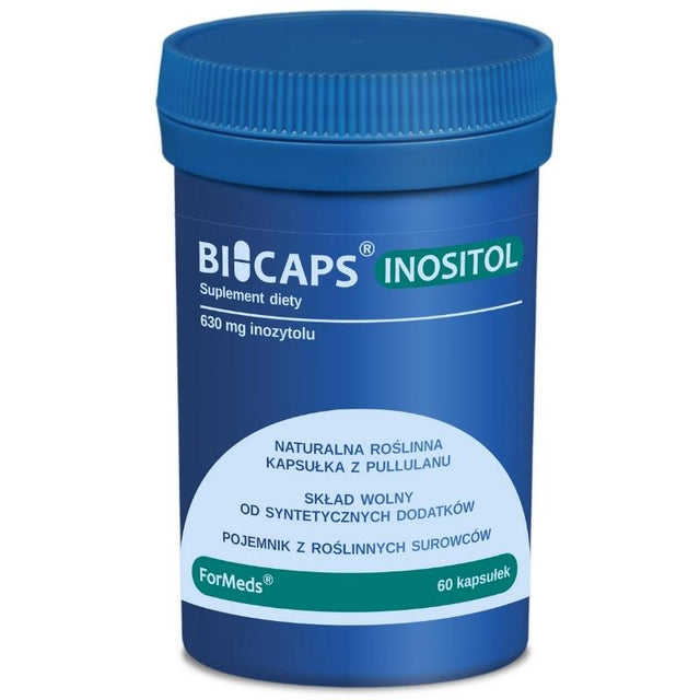Witamina B8 - Inozytol ForMeds Bicaps Inozytol 630 mg 60 caps - Sklep Witaminki.pl