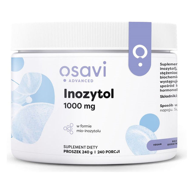 Witamina B8 - Inozytol Osavi Inozytol 1000mg 240 g - Sklep Witaminki.pl