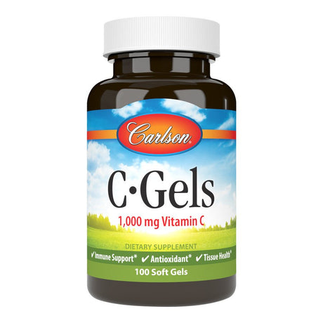 Witamina C Carlson Labs C-Gels 1000mg 100 softgels - Sklep Witaminki.pl