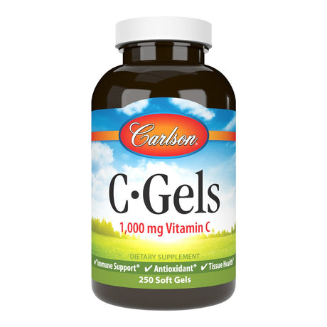 Witamina C Carlson Labs C-Gels 1000mg 250 softgels - Sklep Witaminki.pl