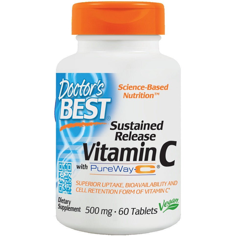 Witamina C Doctor's BEST Sustained Release Vitamin C with PureWay-C 500 mg 60 tabs - Sklep Witaminki.pl