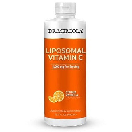 Witamina C Dr. Mercola Liquid Liposomal Vitamin C Citrus Vanilla 450 ml - Sklep Witaminki.pl