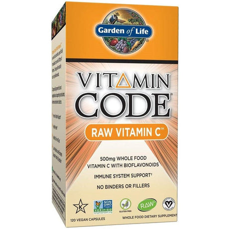 Witamina C Garden of Life Vitamin Code RAW Vitamin C 120 vcaps - Sklep Witaminki.pl