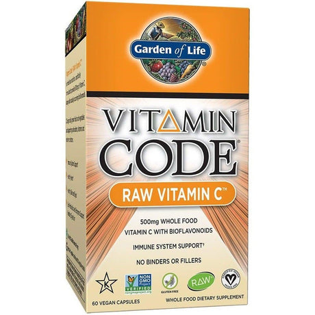 Witamina C Garden of Life Vitamin Code RAW Vitamin C 60 vcaps - Sklep Witaminki.pl