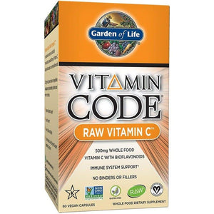 Witamina C Garden of Life Vitamin Code RAW Vitamin C 60 vcaps - Sklep Witaminki.pl