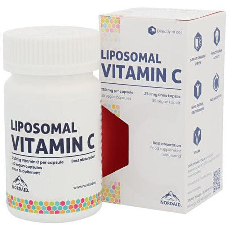 Witamina C Nordaid Liposomal Vitamin C 250 mg 30 caps - Sklep Witaminki.pl
