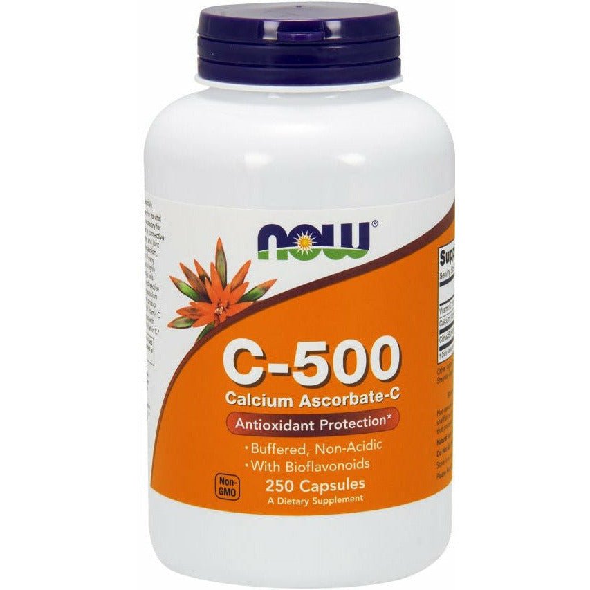 Witamina C NOW Foods Vitamin C-500 Calcium Ascorbate-C 250 caps - Sklep Witaminki.pl