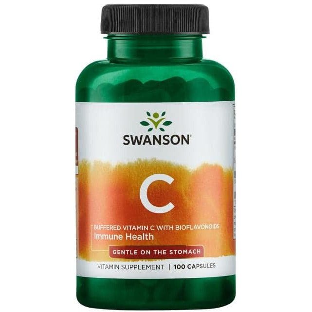 Witamina C Swanson Buffered Vitamin C with Bioflavonoids 100 caps - Sklep Witaminki.pl