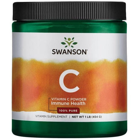 Witamina C Swanson Vitamin C Powder 100% Pure 454 g - Sklep Witaminki.pl