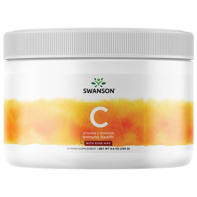 Witamina C Swanson Vitamin C with Rose Hips Powder 250 g - Sklep Witaminki.pl