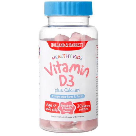Witamina D3 dla Dzieci Holland & Barrett Healthy Kids Vitamin D3 30 chewy softies - Sklep Witaminki.pl